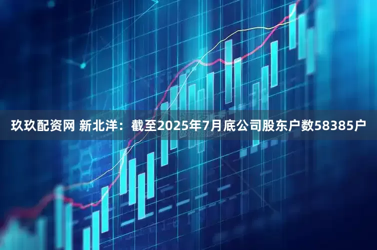 玖玖配资网 新北洋：截至2025年7月底公司股东户数58385户